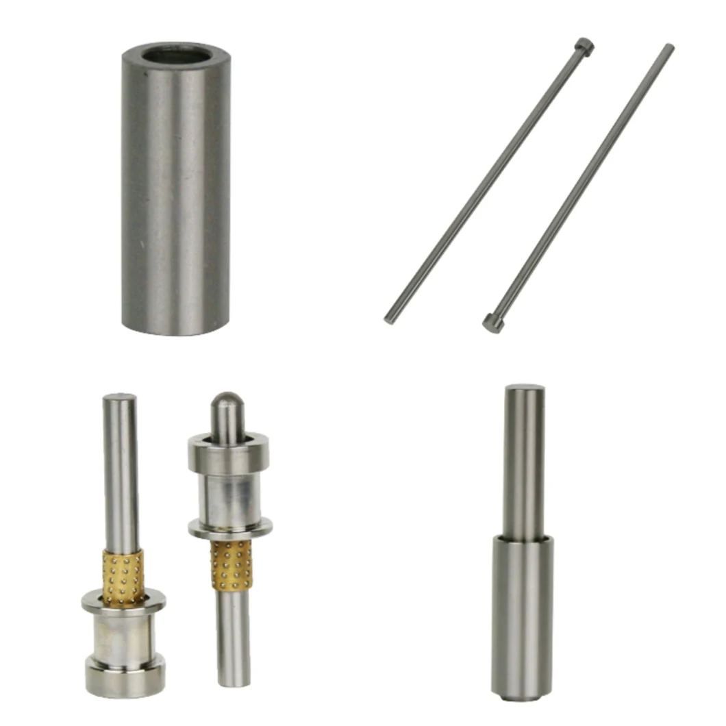 China Ejection Pins Manufacturer Standard Mould Parts Titanium Coating Injection Pin