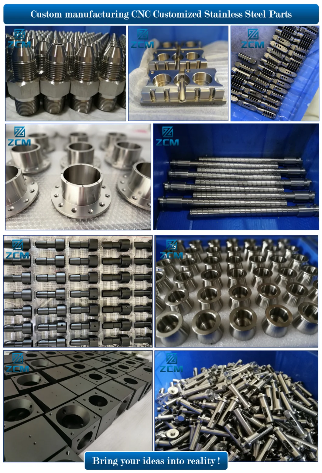 Shenzhen CNC Metal Aircraft/Ship/Boat/Auto Car Parts Machining Custom Made Clean Machined Titanium/Stainless Steel Alloy Bullethead Coupling Parts
