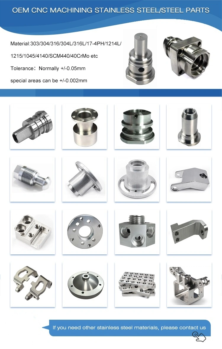 OEM Aluminum/Brass/Stainless Steel/Titanium/ABS/POM Production CNC Machinery Part for Automotive/Medical/Machine/Construction/Motorcycle/Bicycle/Electronic
