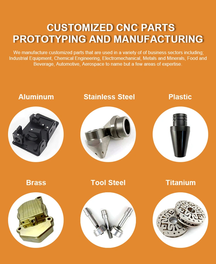 China High Quality CNC Titanium Alloy Custom Machining Machine Tool Parts Service Micro Machined Parts