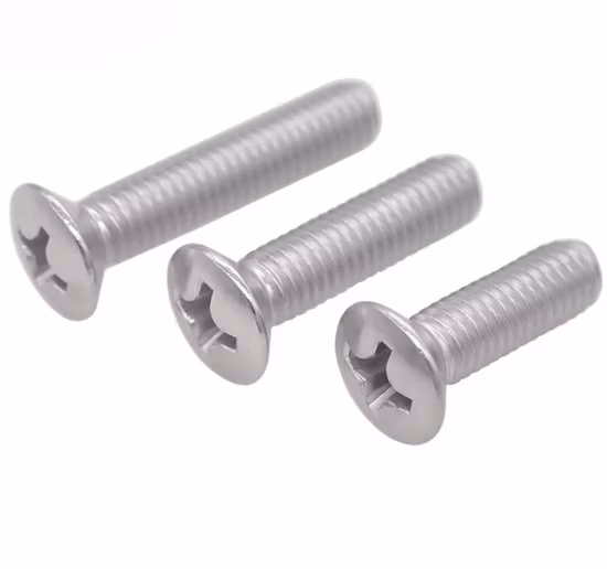 Hexalobular Socket Raised Countersunk Head Screw ISO14584 Titanium Torx